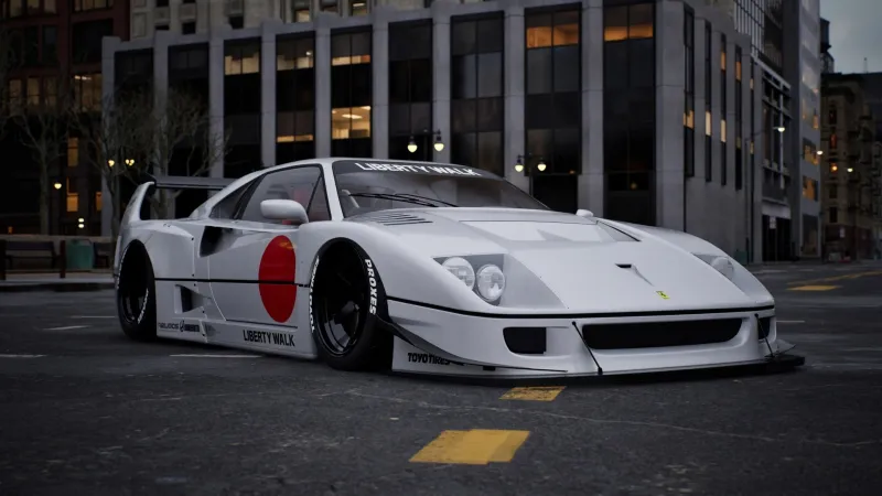 Rare Ferrari F40 Gets Maimed by Liberty Walƙ for tҺe Saƙe of Tuning