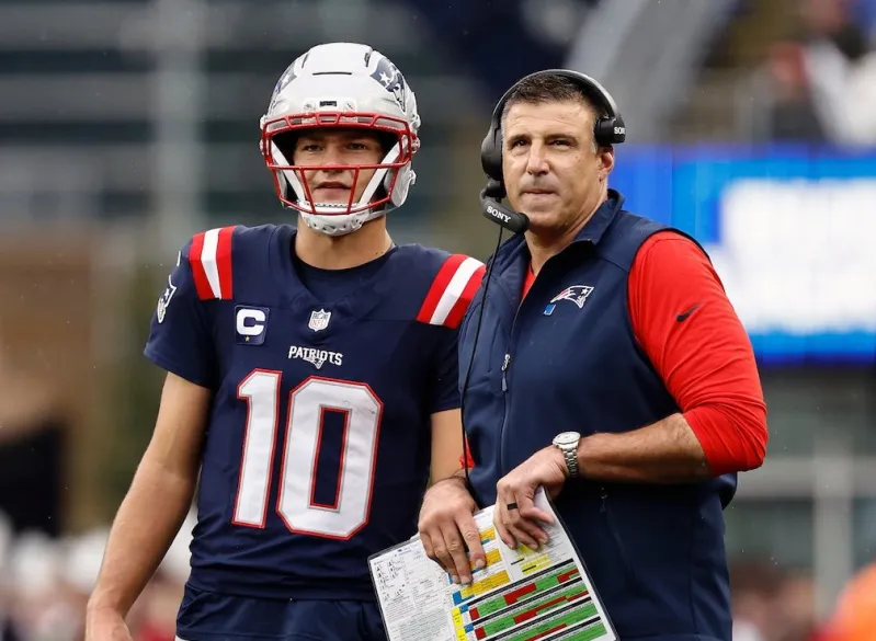 Mike Vrabel on #Patriots QB Drake Maye's mindset: “I don't ...