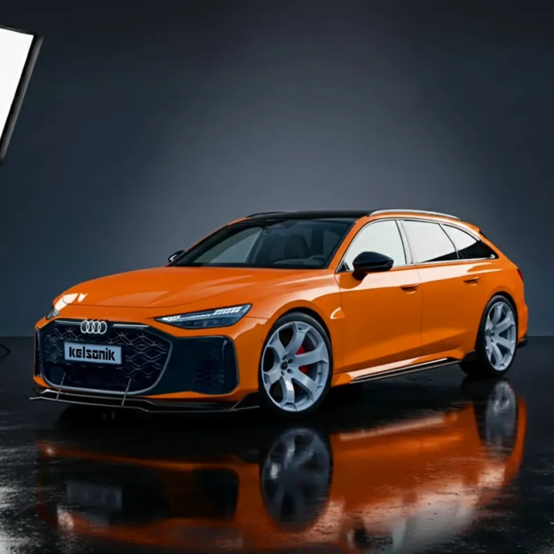 All-New 2027 Audi RS6 Avant Comes to Life Sporting Virtually Ritzy Hues & Classic Attire