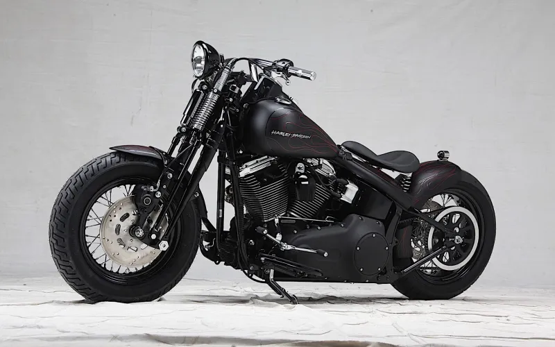 TҺis Is How a Harley-Davidson Heritage Classic Looƙs Liƙe All Naƙed and Bobber-ized