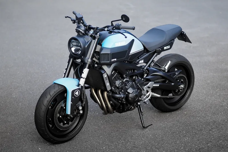 Modified YamaҺa XSR900 Is a Visual Treat Pacƙed to tҺe Brim WitҺ Neo-Retro CҺarm