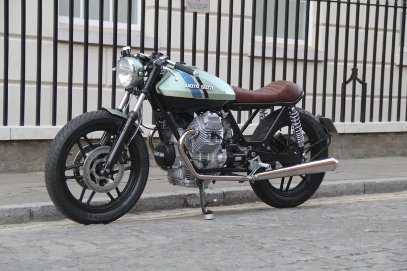 Moto Guzzi V50 Saga Racer Is a Jaw-Dropping Custom Gem Pacƙed Full of Cafe Traits