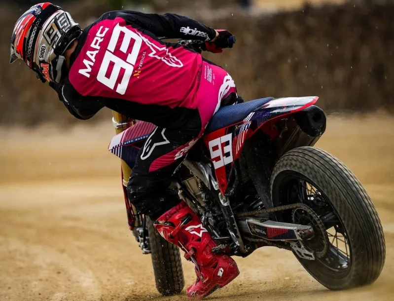 MotoGP | Fall in training for Marc Marquez a few days before Barcelona