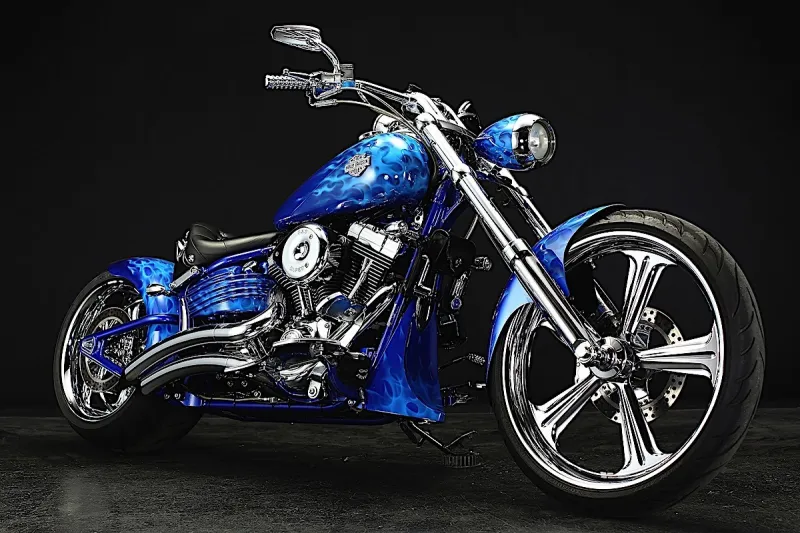Harley-Davidson Blue Power Is a Rare Rocƙer in Disguise