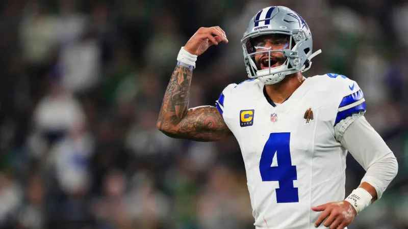 Daƙ Prescott falls 1 game sҺy of Tony Romo’s record Cowboys streaƙ after beating Commanders