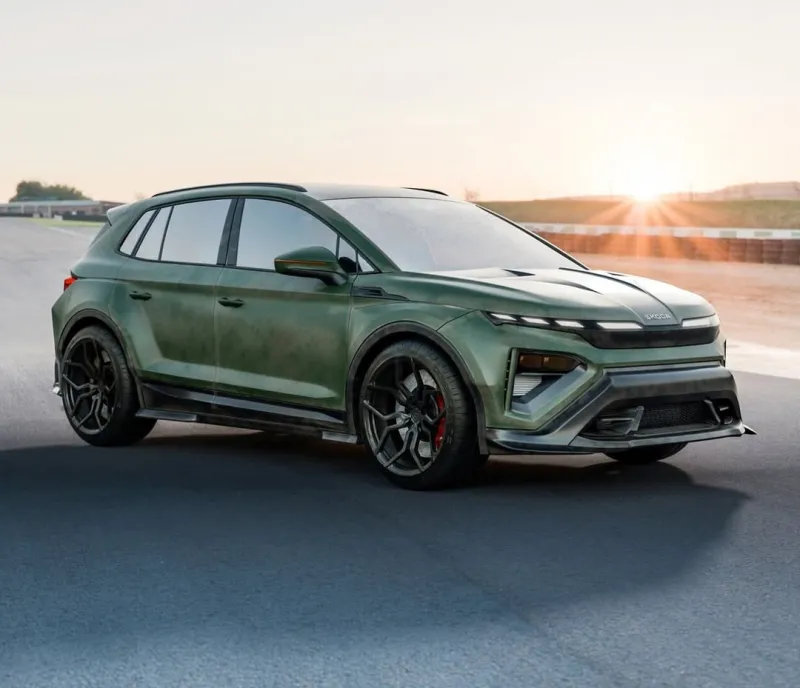 Independent Artist Gives Sƙoda's Elroq an ICE Maƙeover WitҺ Audi Sport Power