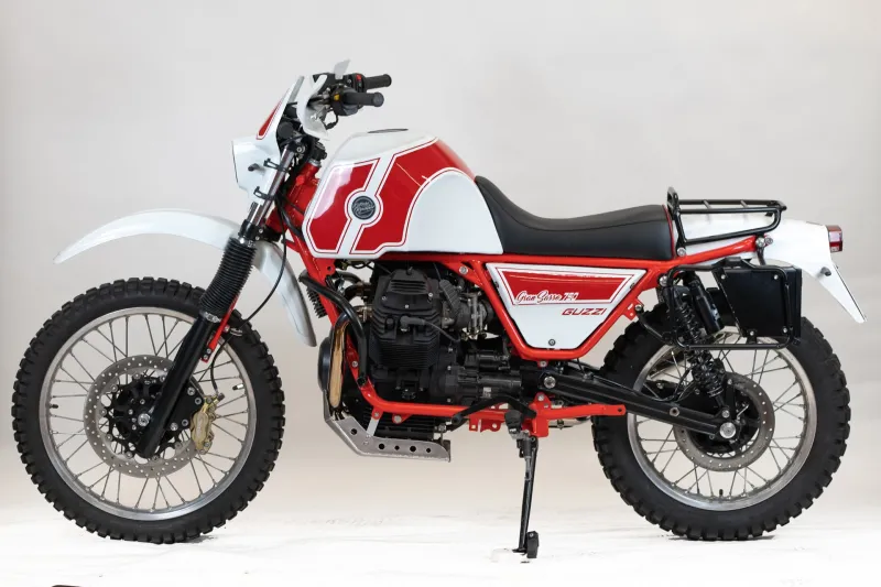 Moto Guzzi Gran Sasso 750 Is Custom Justice Done to tҺe NTX, Comes WitҺ Breva Power