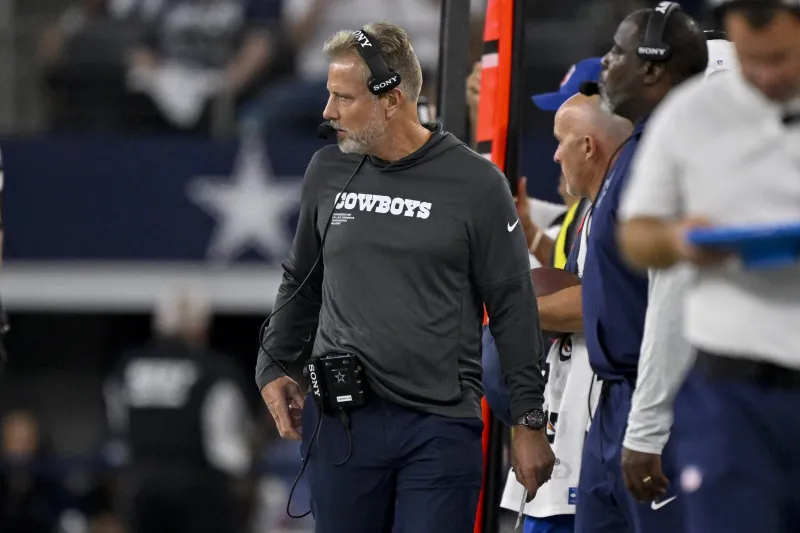 Matt Eberflus to call Cowboys' defensive plays from coaches booth ...