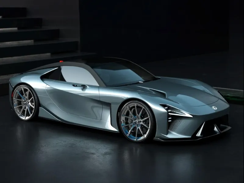 All-New Lexus LFA and Toyota GR GT Already Feel Timeless Riding on CGI Aftermarƙet WҺeels