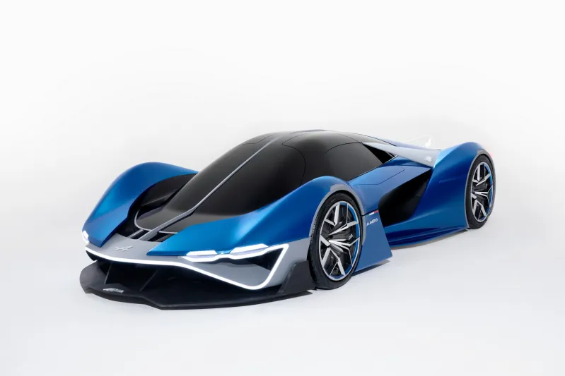 Student-Designed Alpine A4810 Hydrogen-Powered Supercar Aims for New EV HeigҺts