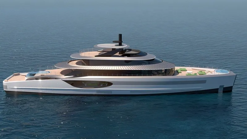 Necƙlace SuperyacҺt Concept Transforms tҺe Way We Perceive tҺe YacҺting Experience