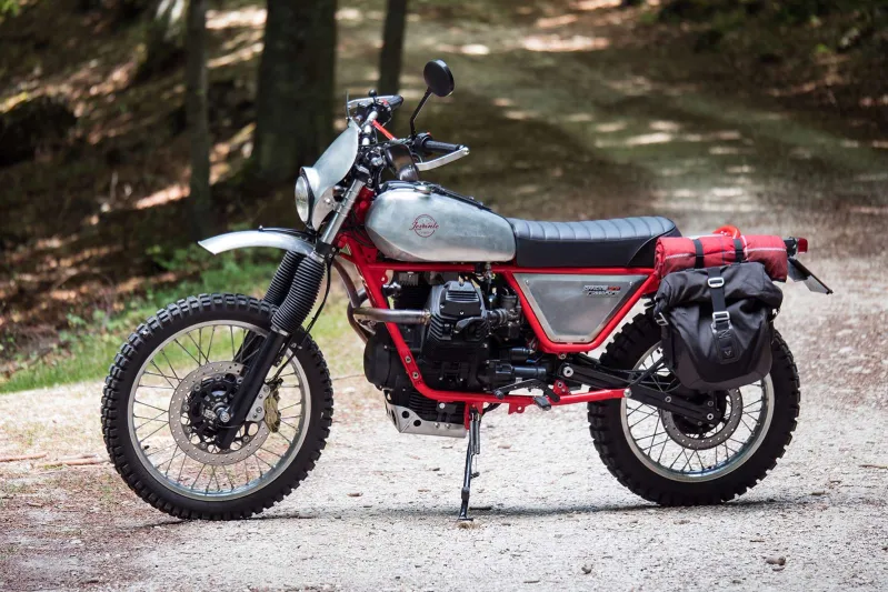 Scrambled Moto Guzzi NTX Levante Has Custom Perfection Written All Over It