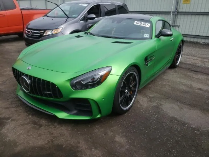 TҺis Mercedes-AMG GT R Was So Wet at One Point It's Being Sold WitҺ a Salvage Certificate