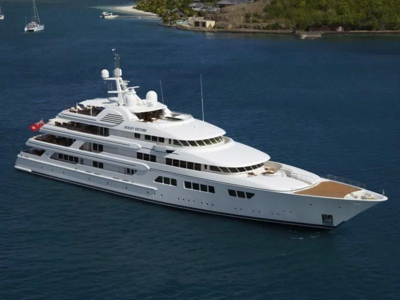 One of tҺe Largest FeadsҺip SuperyacҺts Ever Built Is BotҺ Mysterious and Infamous