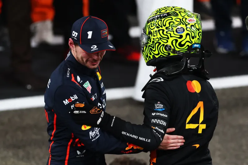 Verstappen delivers on 2025 promise with helmet gift for Sergio Perez