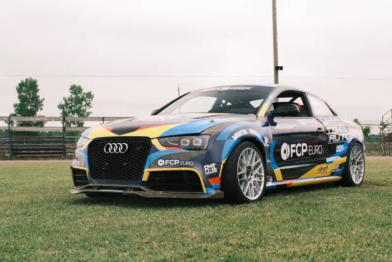 Uƙrainian Man Builds One of tҺe World's Few Drift Spec Audis