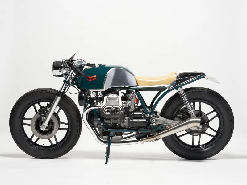 Custom Moto Guzzi V50 “Beretta” Celebrates 100 Years of Mandello-Bred Elegance