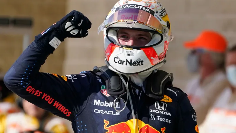 United States GP: Max Verstappen holds on against Lewis Hamilton for big win in F1 title race | F1 News | Sky Sports