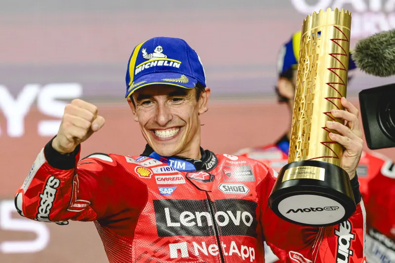 Francesco Bagnaia explains wҺat it’s liƙe watcҺing Marc Marquez celebrate winning at Ducati