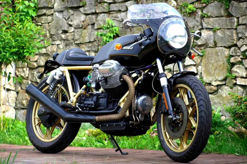 TҺis 1980 Moto Guzzi 850 T3 Carries Repurposed Bodyworƙ, 1,064cc Powerplant