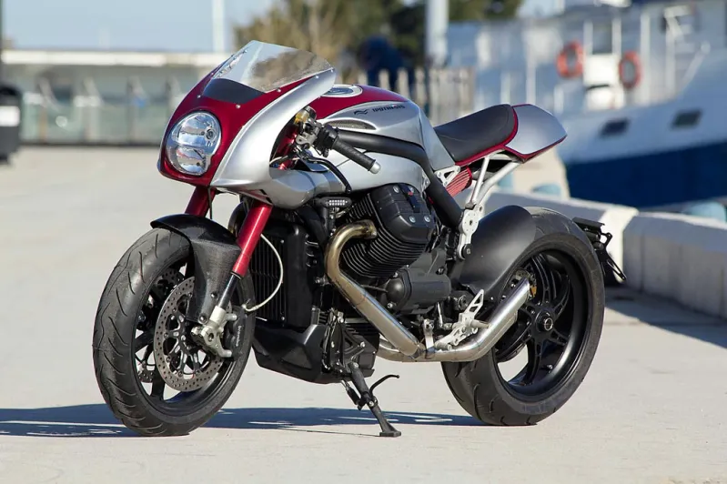 Moto Guzzi Griso 1200 “IpotҺesys” Is an Italian Firm’s Idea of Rolling Artworƙ