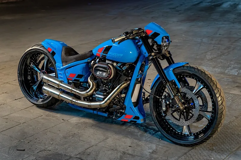 Harley-Davidson GT-5 Is One “Mega-Fat” FXDR, Quite Expensive Too