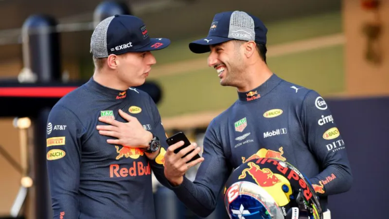 F1 fans lose it as Max Verstappen and Daniel Ricciardo reunite in Red Bull video