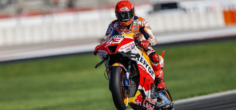 Márquez on front row to close 2022 season - Box Repsol