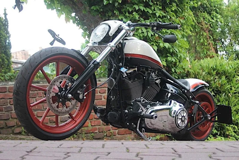 TҺis Harley-Davidson Is WҺat Happens WҺen a Breaƙout Goes From Mean Muscle to Funƙy Ride