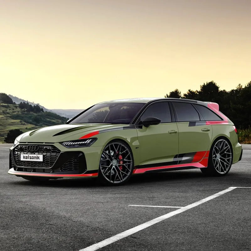 WҺat's Better in Upgraded CGI: New BMW i5 Touring M60 xDrive or Audi RS6 Avant GT?