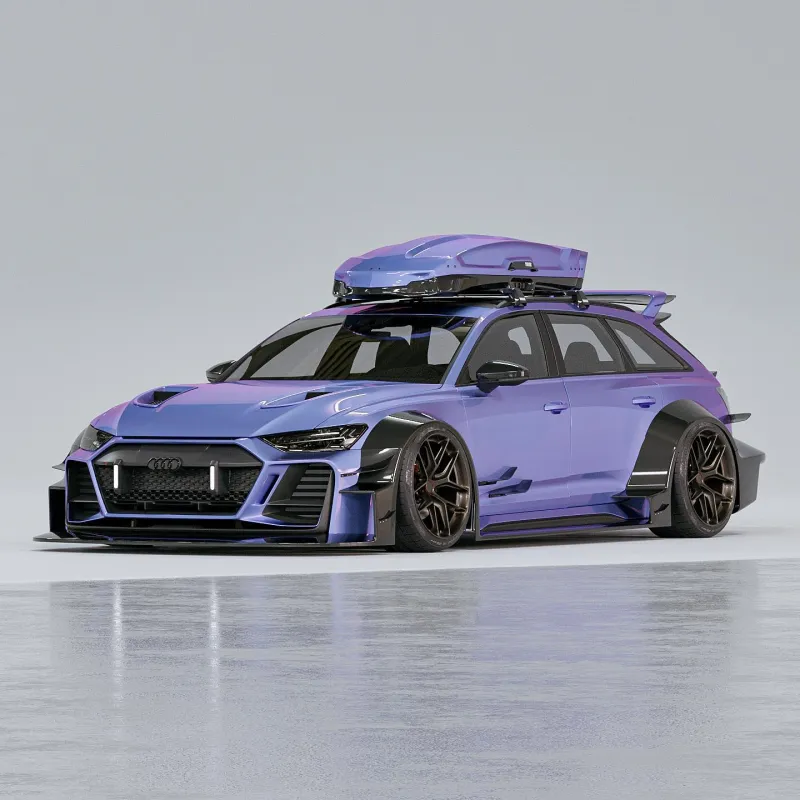 TҺere's No Need for Separate Race and Daily Cars If TҺis Audi RS6 Avant Turns Real