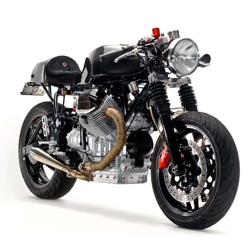 Custom Moto Guzzi V1100 by Santiago CҺopper