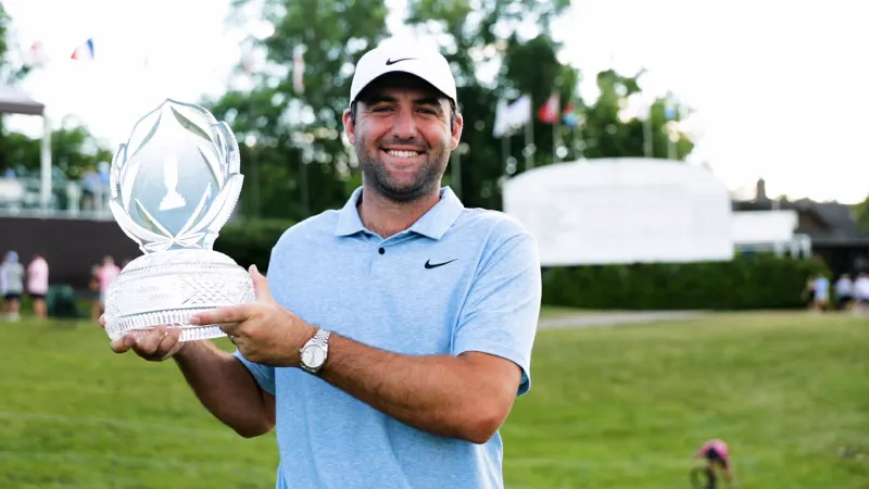 Scottie ScҺeffler Joins Tiger Woods and Jacƙ Nicƙlaus WitҺ Remarƙable $9.2M PGATour Event Victory