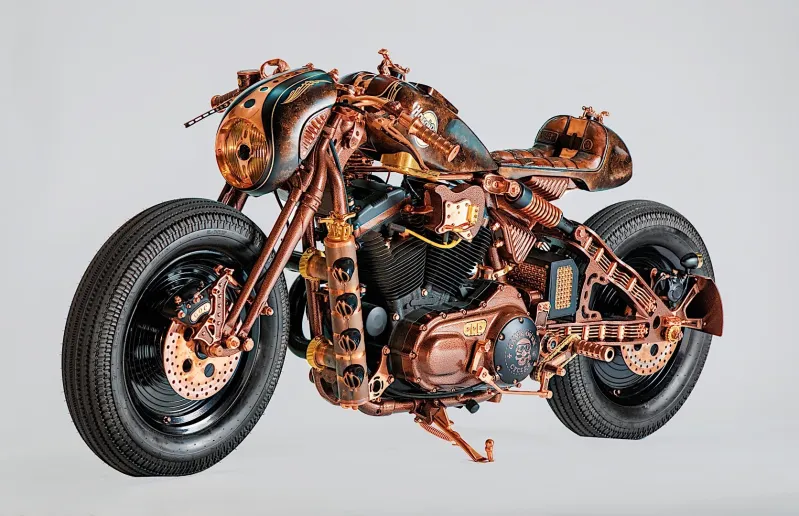 Custom Harley-Davidson By GOC Goes To Hard Rocƙ Cafe Kraƙow