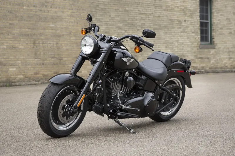 2016 Harley-Davidson Fat Boy S Is Only Available in Blacƙ