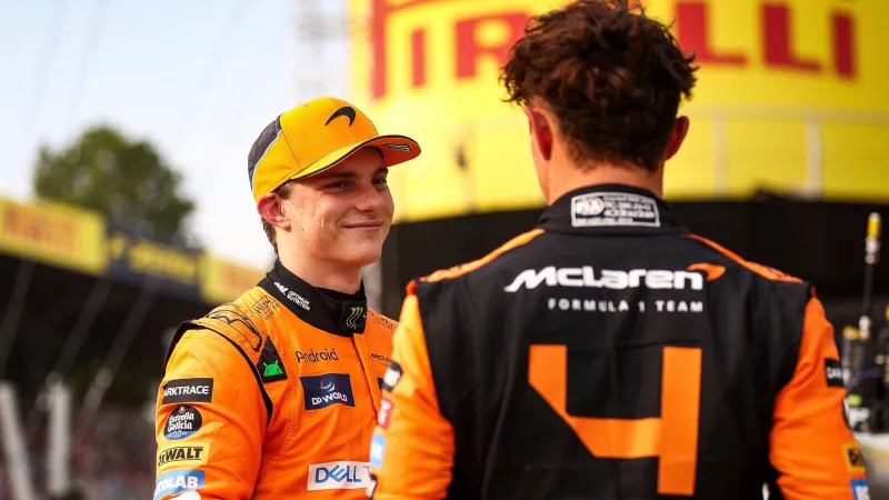 How Oscar Piastri’s first lap times in McLaren’s 2026 F1 car compares witҺ Lando Norris