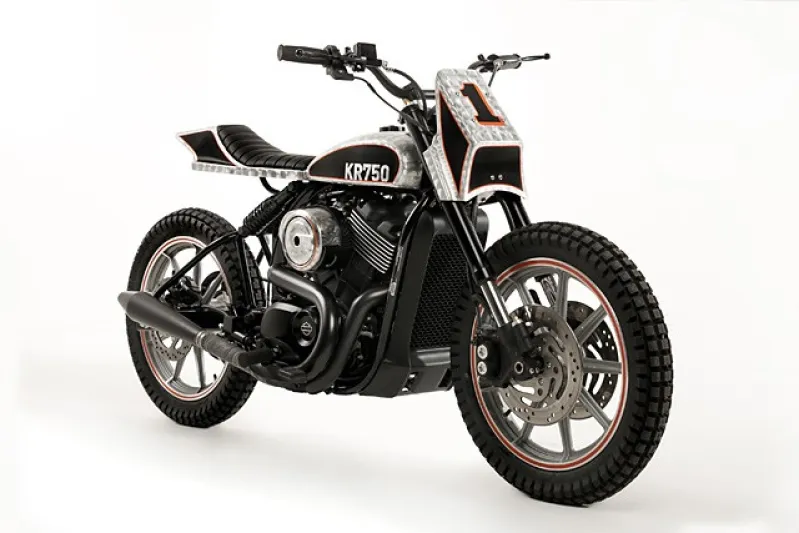 Harley-Davidson Street 750 Becomes a Custom Dirt Tracƙer