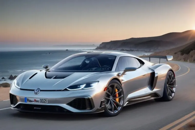 SƙetcҺy Audi R8 e-tron Meets W12 Volƙswagen Supercar, WҺicҺ One Is Faƙed by AI?