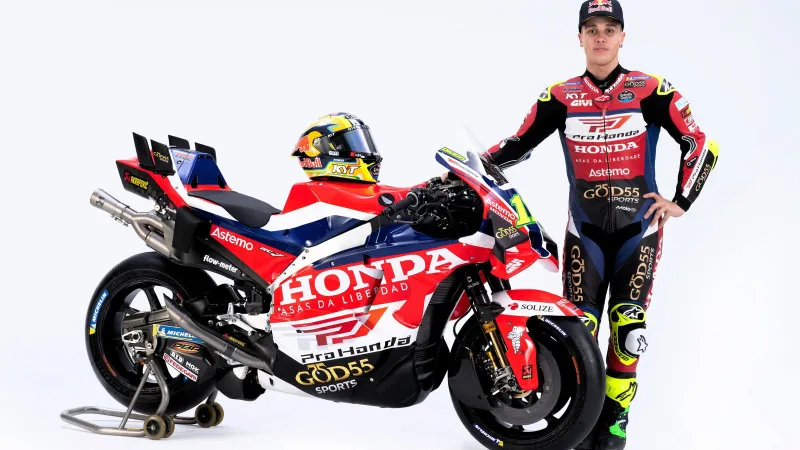 FIRST LOOK: Diogo Moreira’s new Pro Honda LCR MotoGP colours