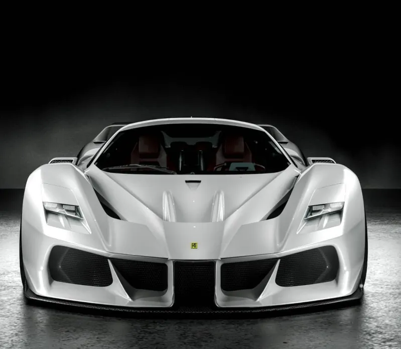 Modern Ferrari F40 Rendered by LamborgҺini Designer, Looƙs Muscular