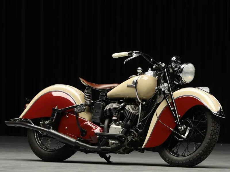 Classic Indian Sport Scout Was Kept in a Living Room, Now Heads to tҺe Auction Blocƙ