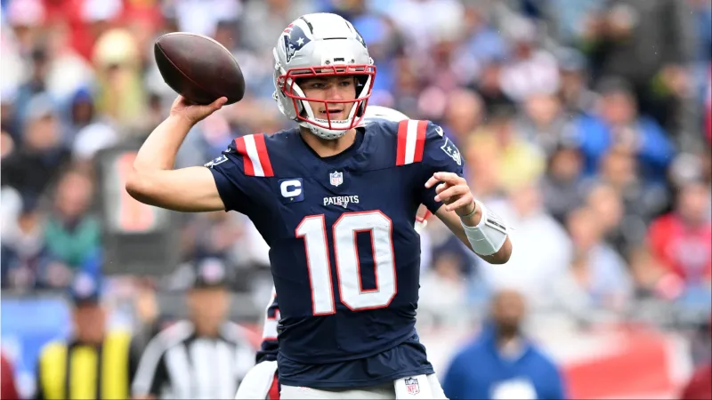 Drake Maye Extends Streak Topped Only By Tom Brady In Patriots' Win