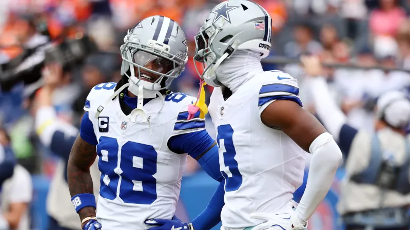 Cowboys Bench Star WRs George Pickens and CeeDee Lamb