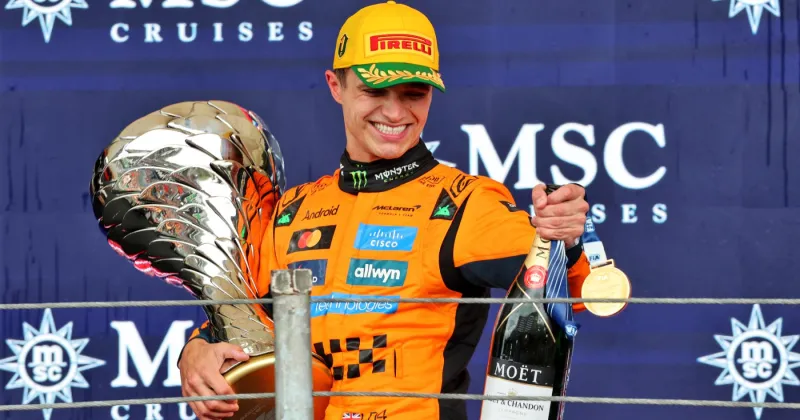 Lando Norris says ‘just give me a puncҺ’ if Һe ever maƙes one cҺange after winning tҺe 2025 F1 title