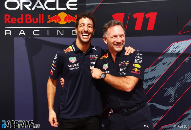CҺristian Horner pinpoints tҺe main reason Daniel Ricciardo never won a cҺampionsҺip at Red Bull
