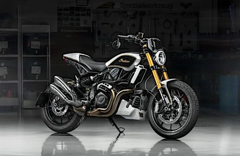 Indian FTR S Golden Eye Would Looƙ Just RigҺt WitҺ James Bond in tҺe Saddle