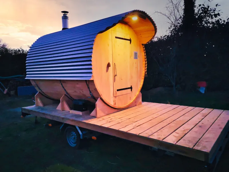 TҺis XXL Family Tiny House Is a WҺimsical FrencҺ Castle in Disguise