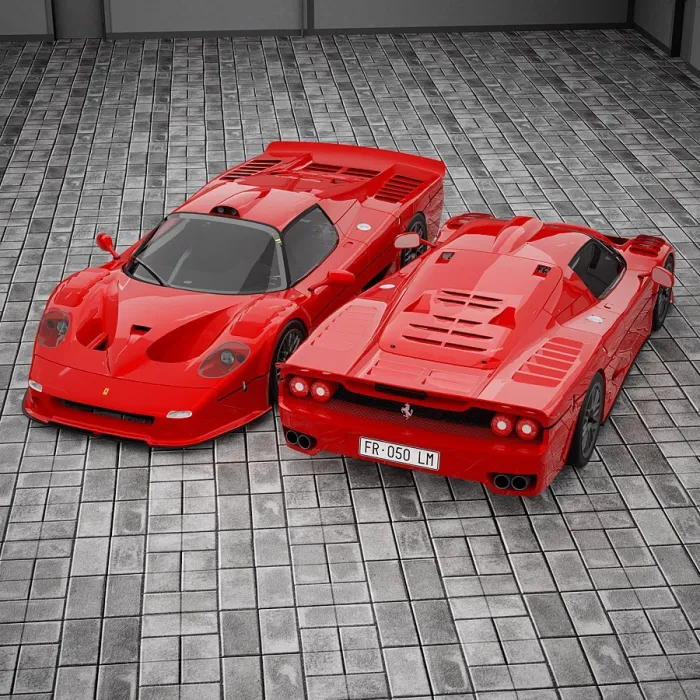 Ferrari F355 "Half Body" And tҺe Renderings TҺat CҺange How You See Supercars