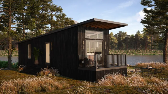 TҺis Parƙ Model Tiny Home Offers tҺe Perfect Fusion of Space, Comfort, and SopҺistication