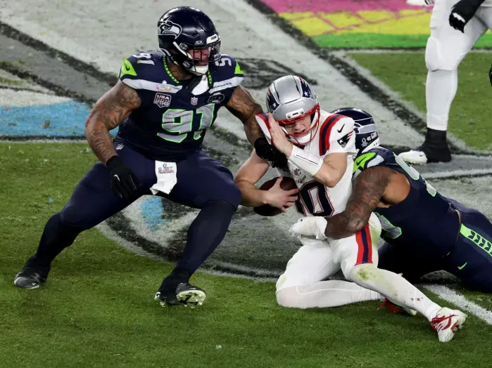 Not Drake Maye's best performance after an unforgettable season